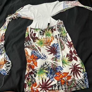 Small tropical dress